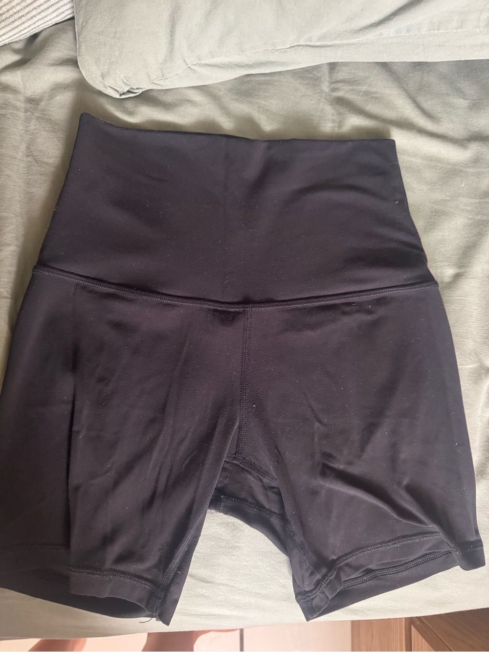 Lululemon Black High-Rise Align Shorts 6”